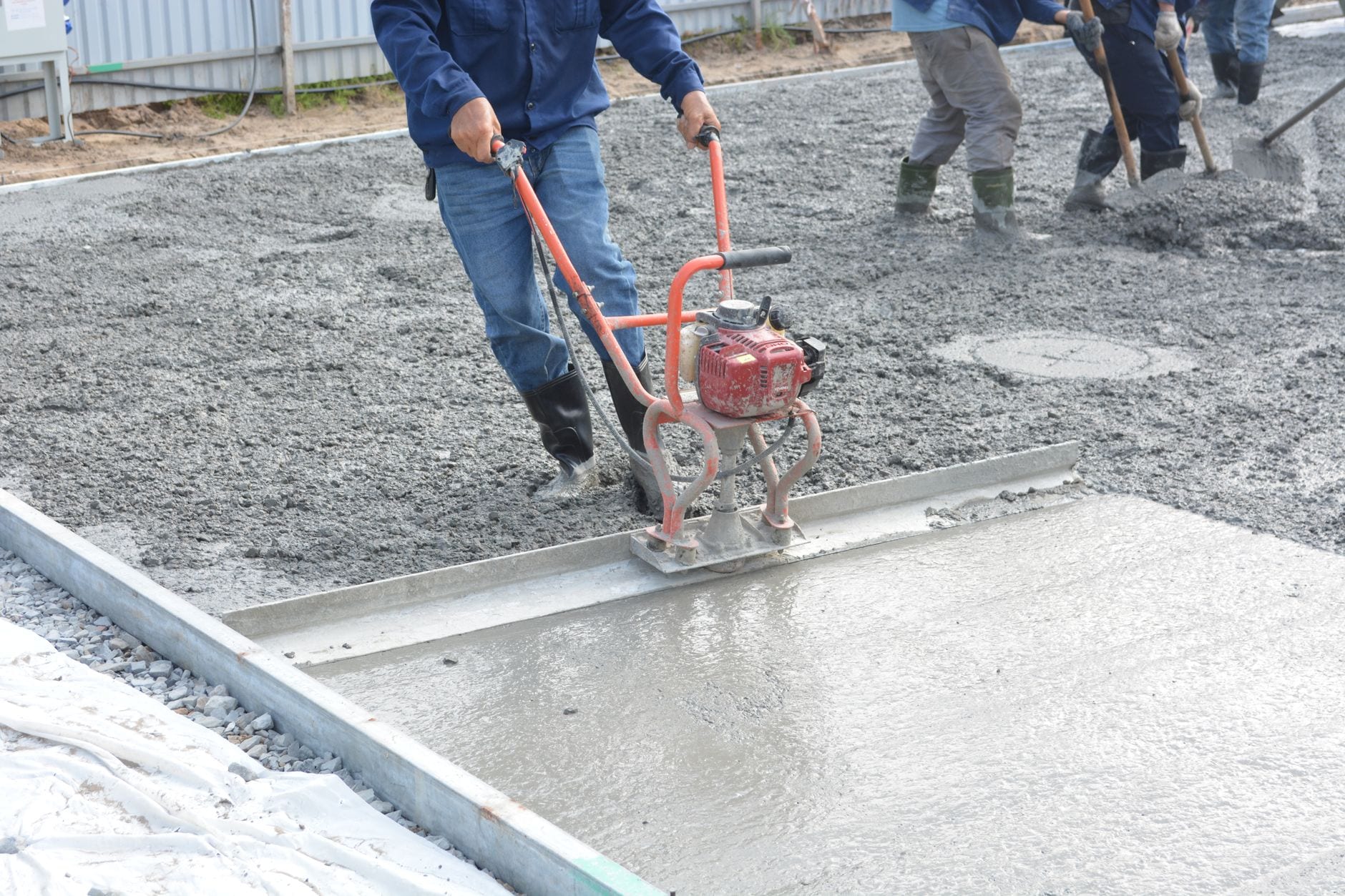 Slabs and footpaths laid to last