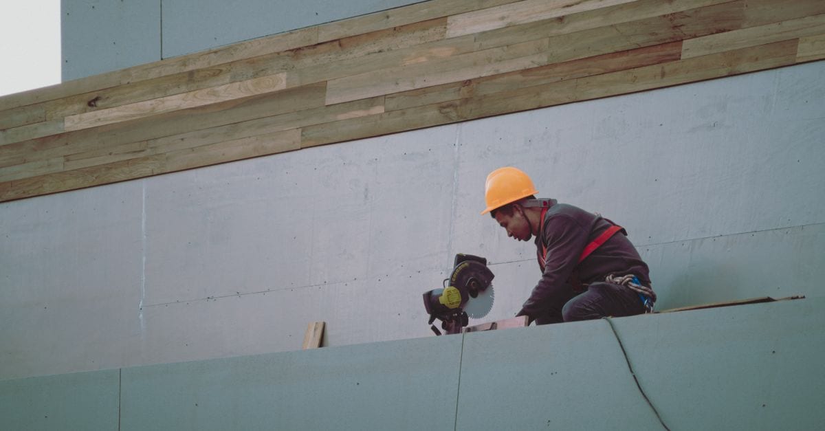 A pest treatment being applied inside a property